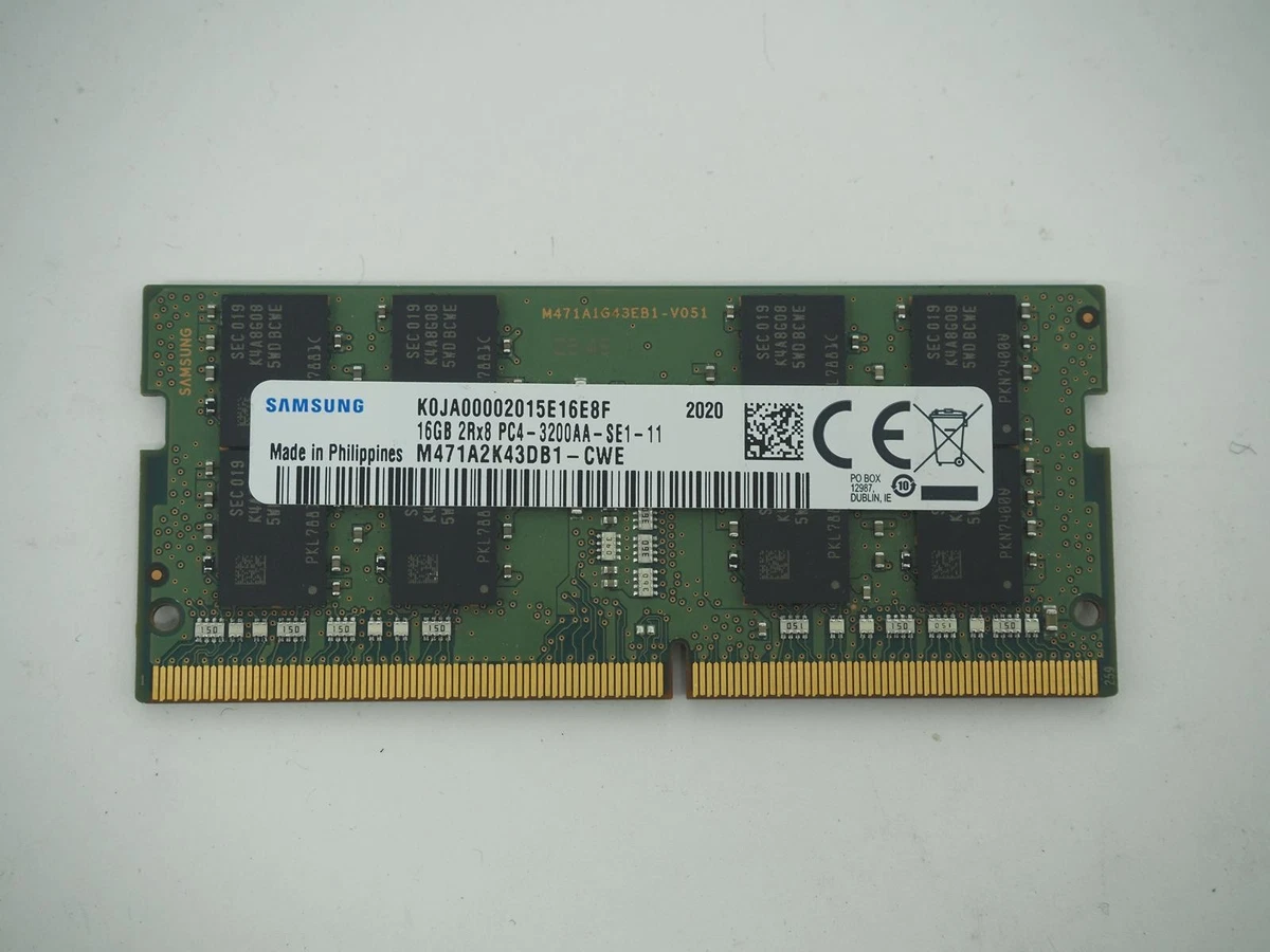 Samsung DDR4 SDRAM 16 GB Total Capacity Memory (RAM) for sale | eBay