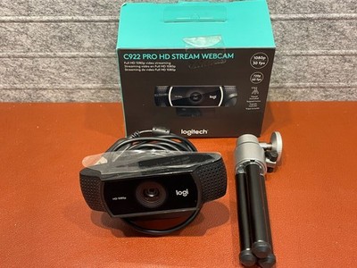 Logi Logitech C922 Pro Stream Webcam 1080p HD Video Streaming Camera with Box