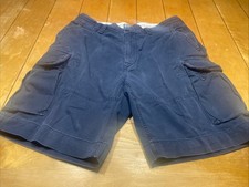 POLO RALPH LAUREN MEN'S MILITARY SURPLUS CARGO SHORTS NAVY SIZE 36