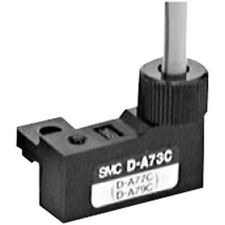 1pc SMC CORPORATION D-A73C Reed Switch, Rail Mount, Leadwires, for CQ2 NCQ2