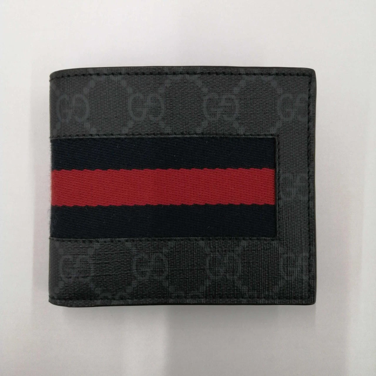 Gucci GG Supreme Portefeuille Bifold Logo Classique Homme Femme