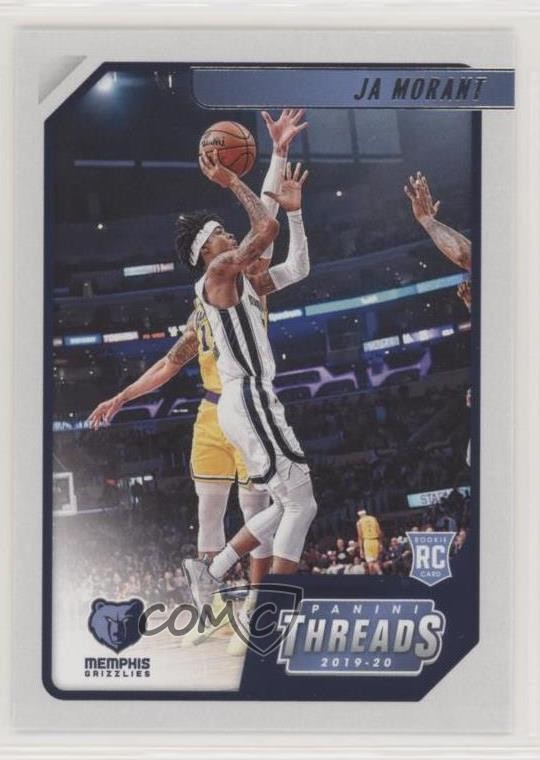2019-20 Panini Chronicles Threads Ja Morant #84 0p6