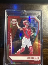 2021 Panini Elite Extra Edition Prime Numbers A Die-Cut 52/101 Ian Moller #77 