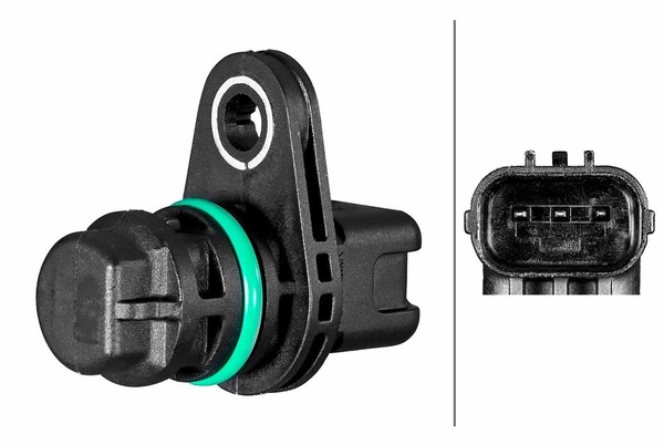 Nockenwellensensor Hallgeber ZüNdimpulsgeber Hella 6PU 358 380-371 FüR Opel L07-image