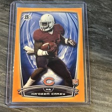 2014 Bowman Rookies Orange /299 Ka'Deem Carey #104 RC