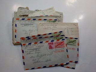 18 WW2 Letters Navy Lieutenant To Wife Rathdrum Idaho Astoria Oregon Lot WWII