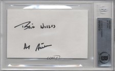 BAS Authenticated Al Attles BGS Authentic Auto HOF 4f5