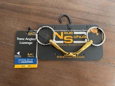 Neue Schule Salox Tranz Angled Lozenge Bradoon Loose Ring Bit