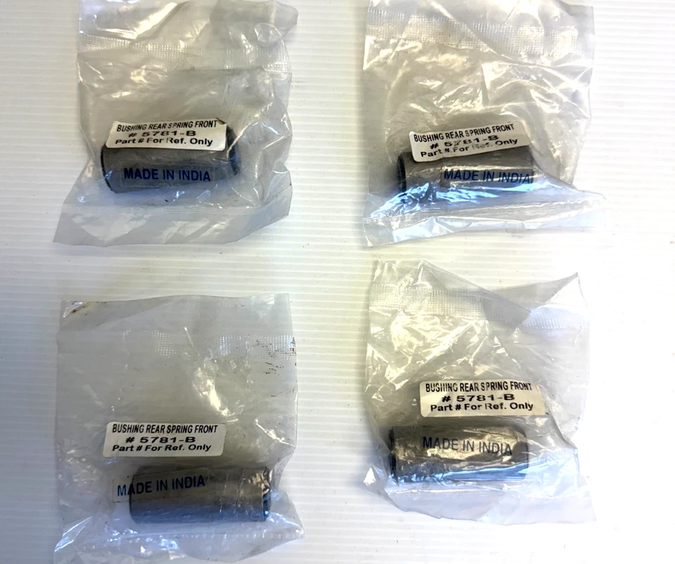 Nuevo Ford Thunderbird 1955 bujes de resorte de hoja trasera #5781-B juego de 4 OEM Foto 4 de 4