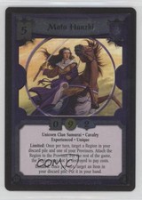 2004 Legend of the Five Rings (L5R) CCG - Web of Lies Foil Moto Hanzhi #72