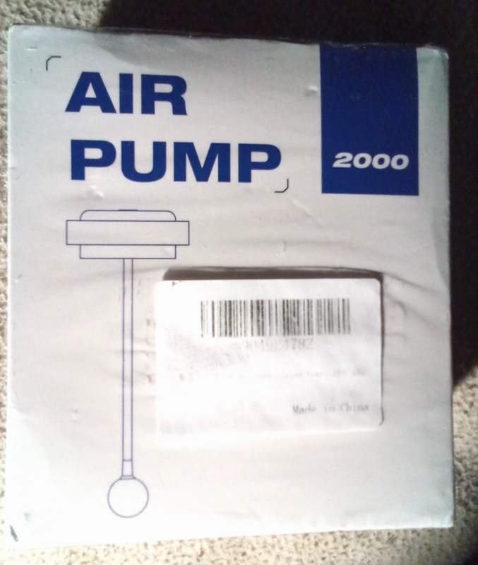 GHOSTHORN Fish Tank Air Pump "NIB"