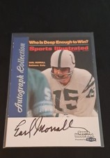 1999 Fleer Sports Illustrated - Autograph Collection Earl Morrall (AU)