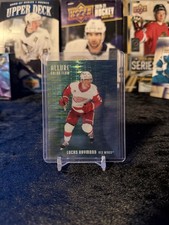 2025-26 UD Allure Color Flow Green Blue Spectrum Lucas Raymond CF15 09/75 Wings