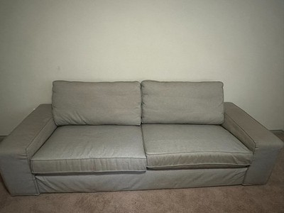 Used Beige Kivik couch for sale