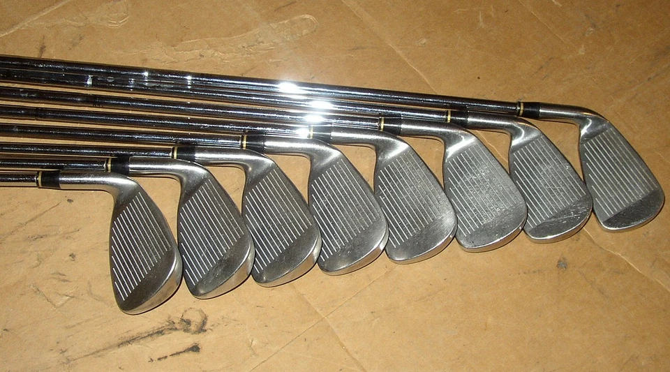 Top-Flite XL2000 Matched Set Irons 3-PW Titan Steel True-Temper Stiff Shaft VGC - Image 4 of 4