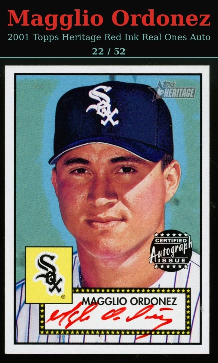 Magglio Ordonez Baseball Cards for sale | eBay