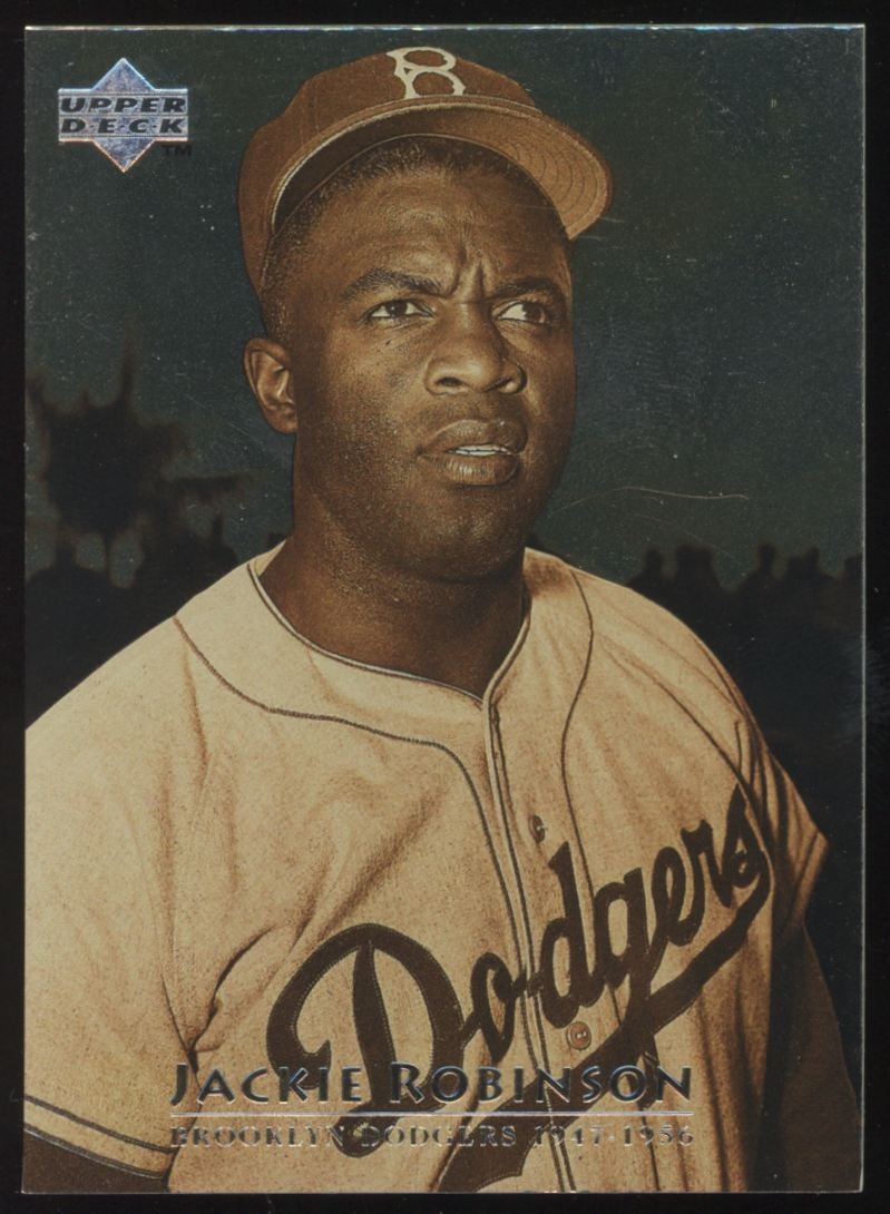 1997 Upper Deck Jackie Robinson Brooklyn Dodgers #8