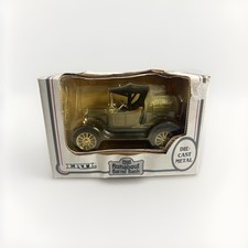 ERTL 1918 Runabout Barrel Bank Diecast Metal