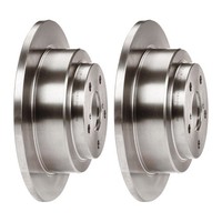 2 Bremsscheiben Ø 266 Mm Voll Bosch Passend FüR U.A. Subaru Forester