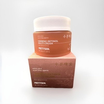Ginseng Retinol Multi Cream Slow Aging Asian Korean Effect 3.38 OZ PRETTYSKIN