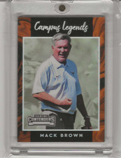 Mack Brown 2025 Panini The University of Texas NIL Campus Legends Case Hit