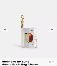 Coach Bag Book Bag Charm - Homono By Sung Haena   Brand New With Gift Bag