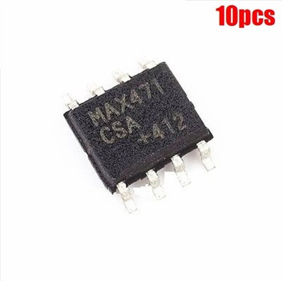 10Pcs MAX471CSA SOIC-8 High-Side Current Sense Amplifier MAX471ESA Precision fg