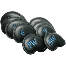 ProActive Sports Soft-Eze Iron Protection Cover Set - 9 Piece - Black