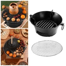 Image of Charcoal Hibachi Grill Mini BBQ Charcoal Grill Fireplace Party Camping Stove