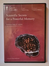 Great Courses - Scientific Secrets for a Powerful Memory - 3 CD Set Tutorial