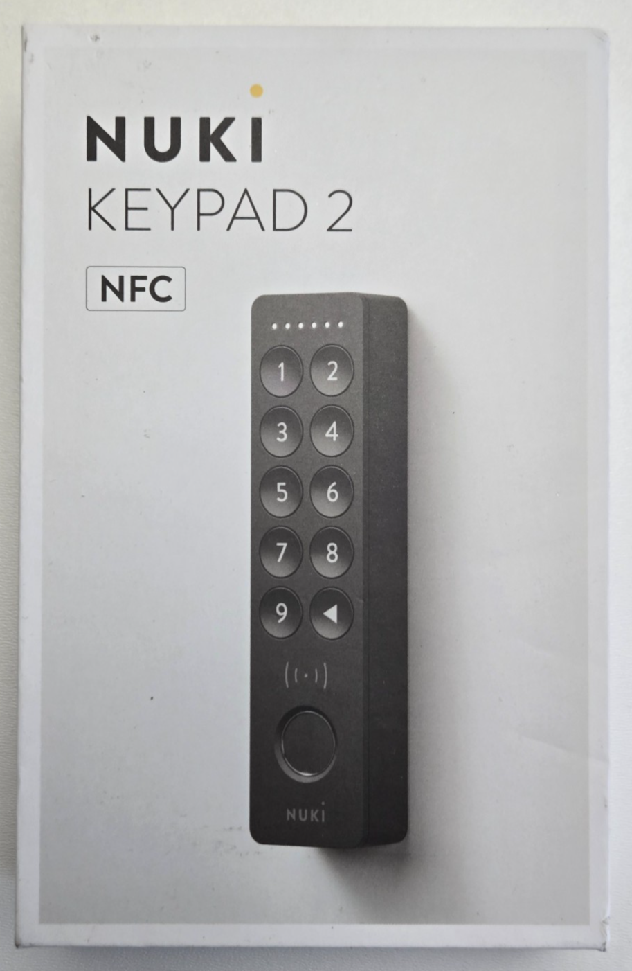 Nuki Keypad 2 NFC – Fingerprint Türcode Smart Lock Zugangssystem (1217 E3+)