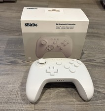 8BitDo N64 Controller Bluetooth White for Ana...