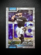 2026 Topps Series 1 Otto Lopez Miami Marlins Diamante Foil #194