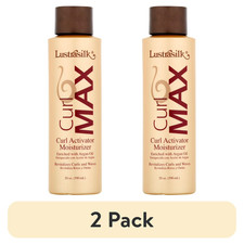 2 PACK Lustrasilk Curl Max Curl Activator Moisturizer - 20 oz, Curly Hair Type