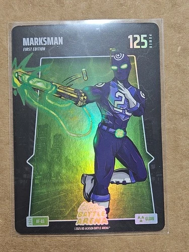 2026 Bo Jackson Battle Arena Marksman 1st Edition Glow Foil #BF-83 Lauri