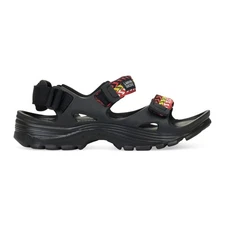 NIB LANVIN BLACK X SUICOKE WAVE LACETS CURB SANDALS SIZE 42 $380