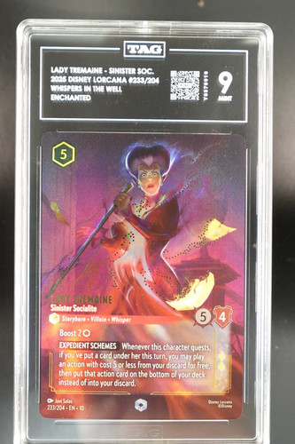 Lady Tremaine - Sinister Socialite graded TAG 9 for sale on eBay