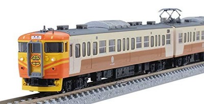 TOMIX N gauge special project Shinano Railway 115 series train Taiwan Railway Ad