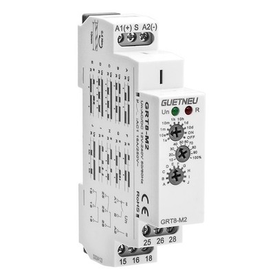 Relay 12V, Timer Relay Delay Off Trigger, Off Delay Timer with 10 Function Ch...