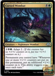Cursed Wombat 181/703 Modern Horizons 3