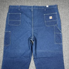 Carhartt FR Relaxed Denim Jeans Men  s 50x30 Utility Work Pant Cat 2 290-83 NEW