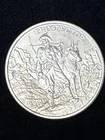 Prospector 1oz .999 Fine Silver Round, American Miner, Map & Compass, Troy Ounce