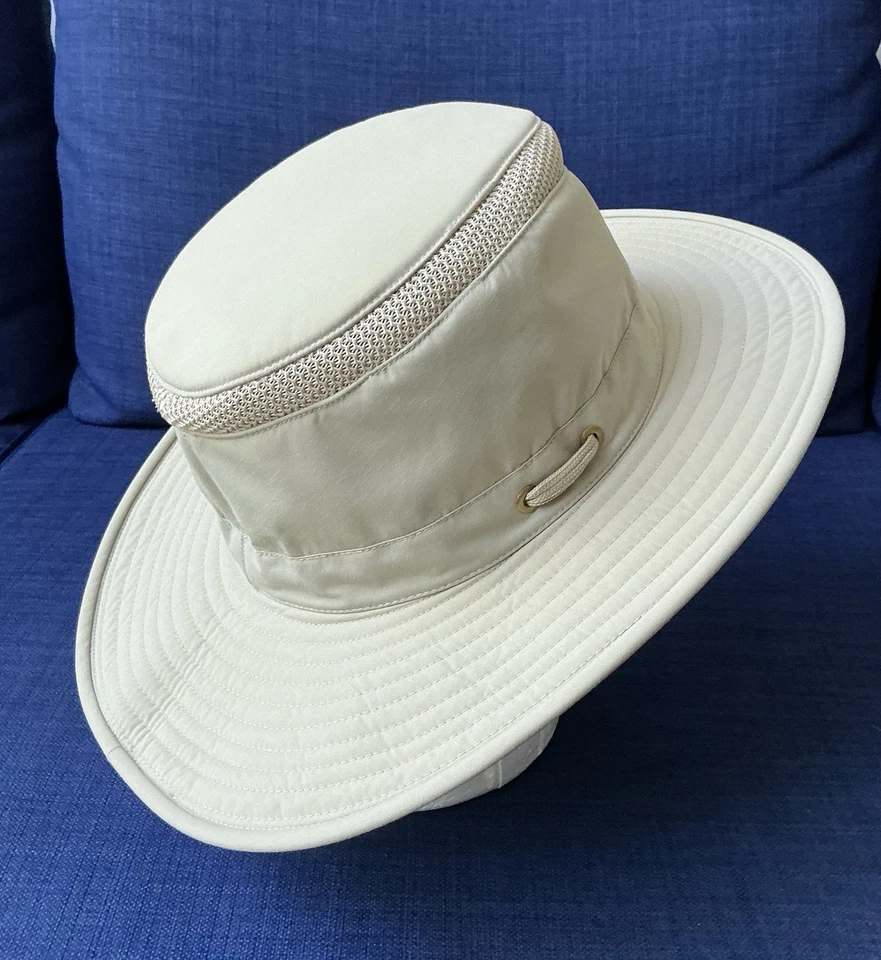 Sombrero de Pesca The Masters Tilley Air Flo Talla L 7 3/4 Nuevo Golf Augusta National Foto 3 de 4