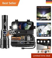 Led Taschenlampe 1000000 Lumen, Lichtmodi & Cob SchlüSselanhäNger