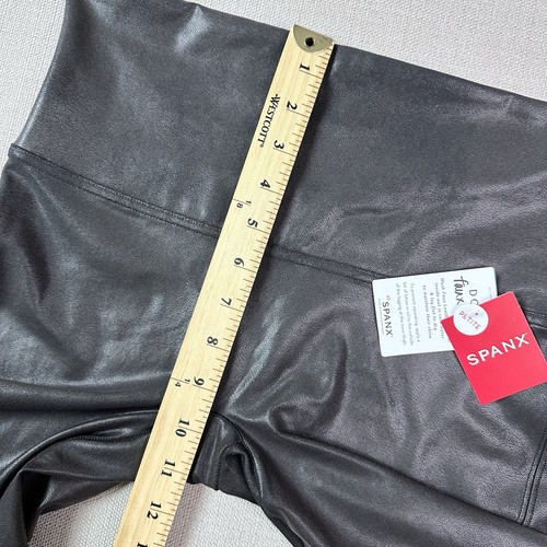 SPANX Kunstleder Leggings XL Petite Black Neu - Bild 6 von 7