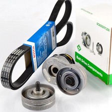 BOSCH 6PK1605 Keilrippenriemen-Satz + Spanner für Astra H Zafira 1.7 CDTI Klima