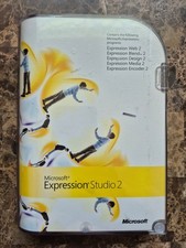 Microsoft Expression Studio 2 Web Design Desktop Publishing Software