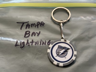 Tampa Bay Keychain Tampa Bay Lightning Gray