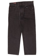 Jeans uomo dritto Marlboro Classics W34 L27 nero cotone AA15