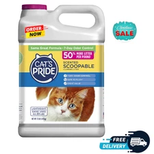 Cat's Pride Scented Scoopable Cat Litter, 12 lb Jug